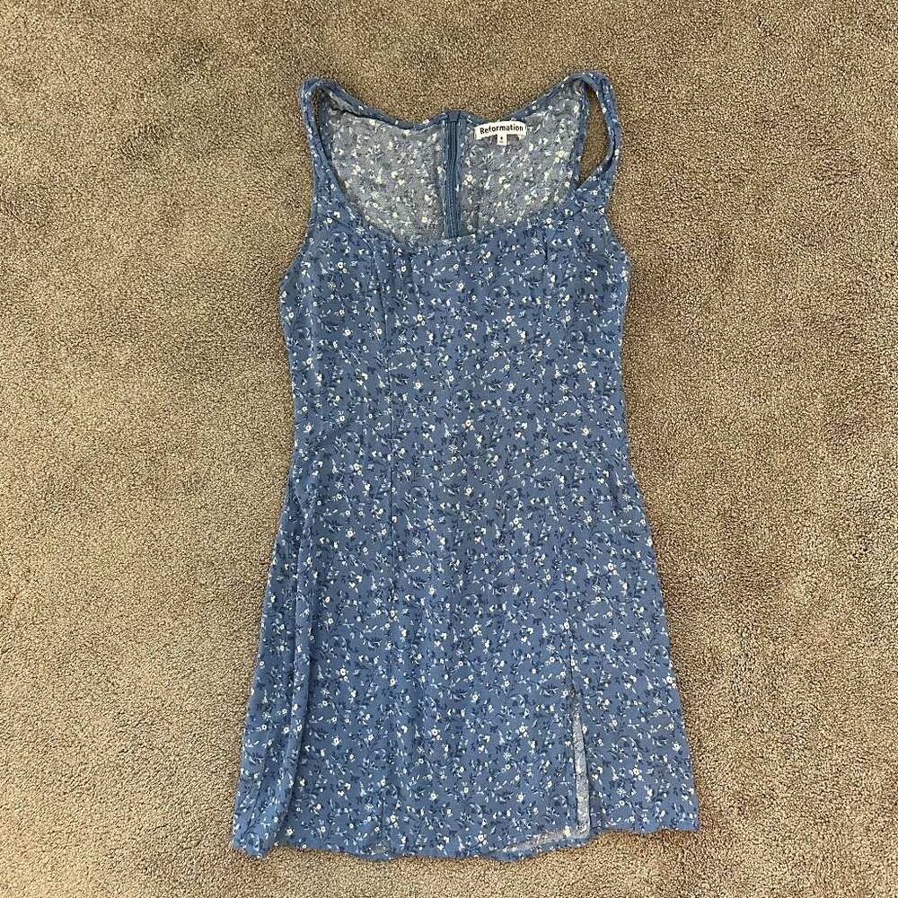 Reformation Floral Mini Dress